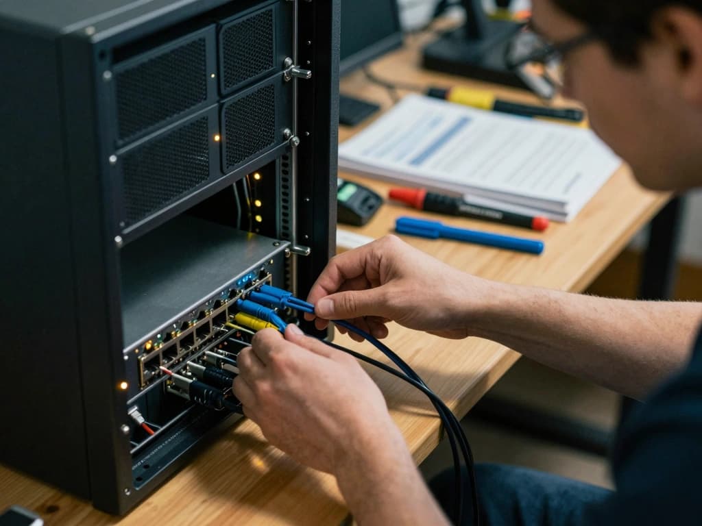 Building a Homelab with Retired Enterprise Equipment - detail