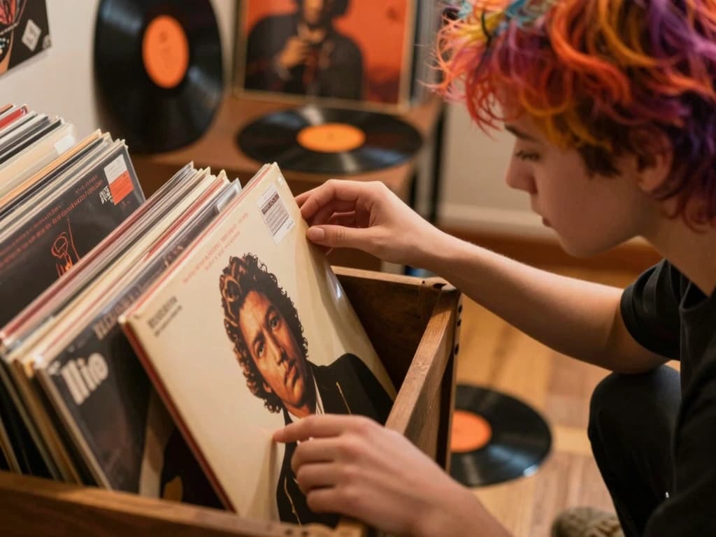 Gen Z's Vinyl Record Collecting Trends and Habits Explained - detail
