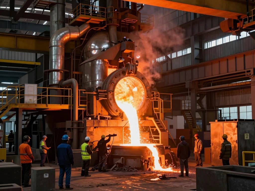How Electric Arc Furnaces Operate in Steel Mills