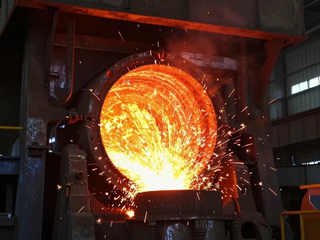 How Electric Arc Furnaces Operate in Steel Mills - detail