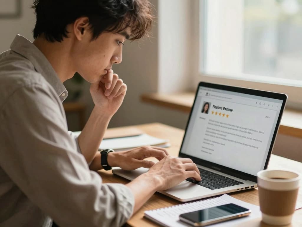 How to Professionally Handle Negative Online Reviews - detail