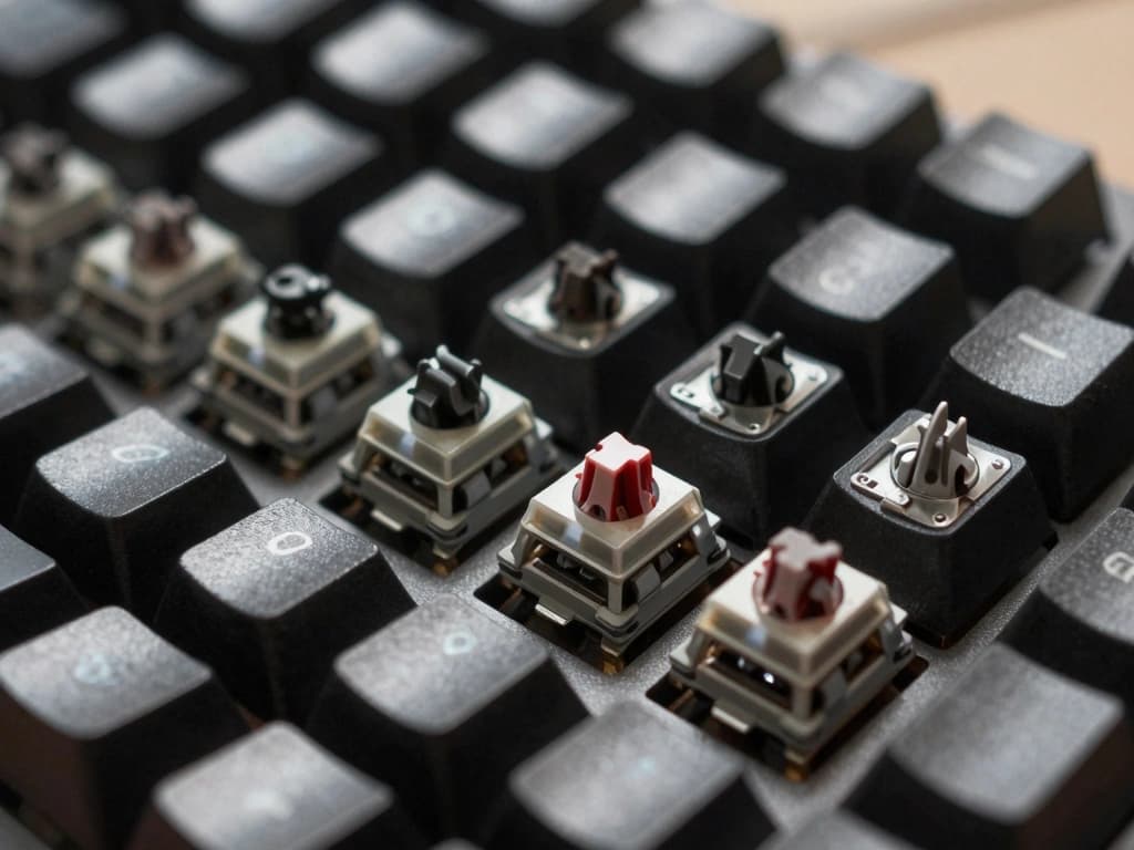 Mechanical Keyboard Switches: A Typist's Comparison Guide - detail
