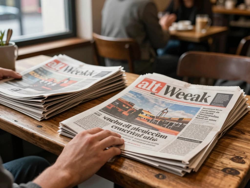 Reviving Alt-Weekly Newspapers: A New Era for Major Cities - detail