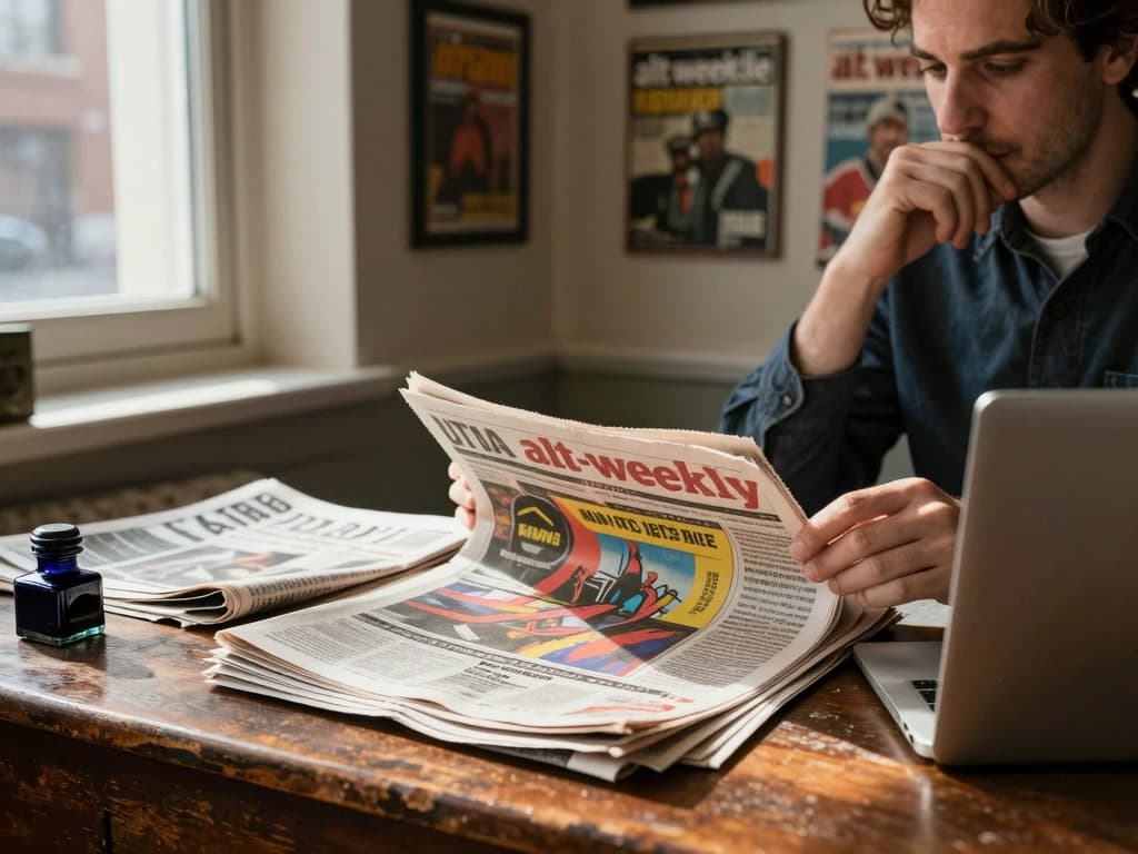 Reviving Alt-Weekly Newspapers: A New Era in Major Cities - detail