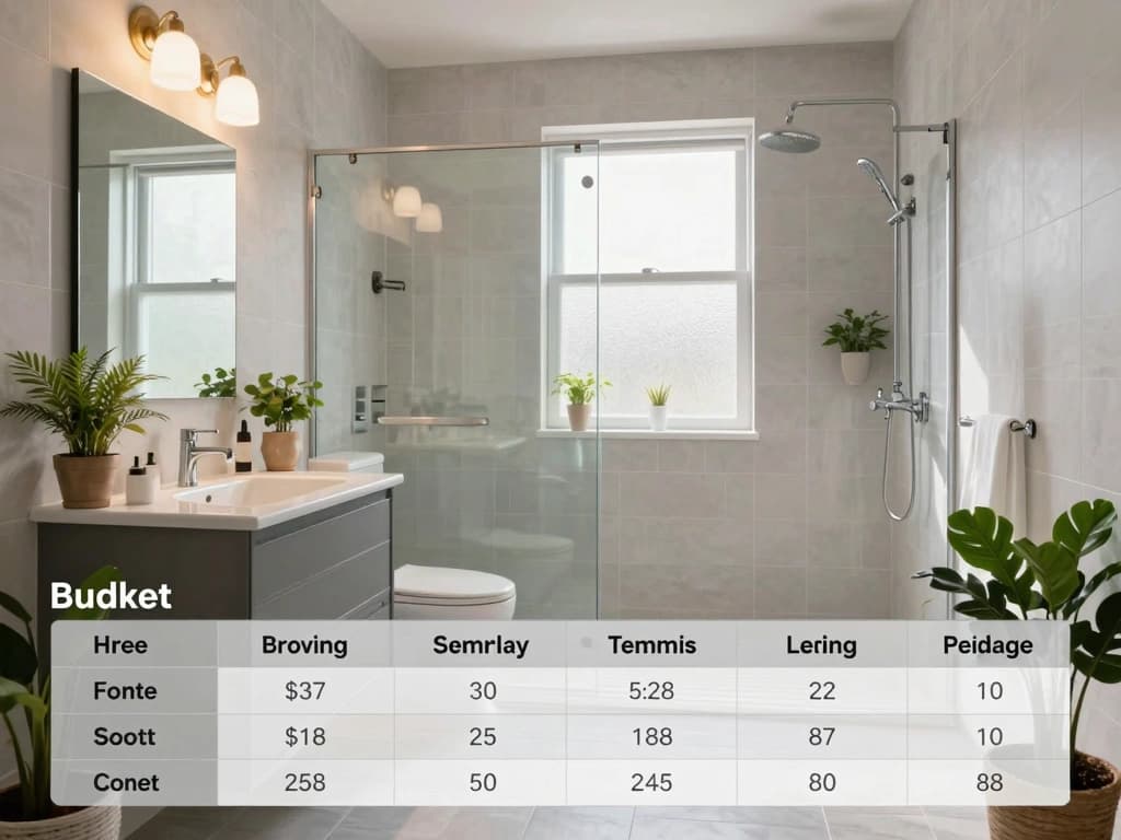Small Bathroom Remodel Budget Breakdown: Costs and Tips