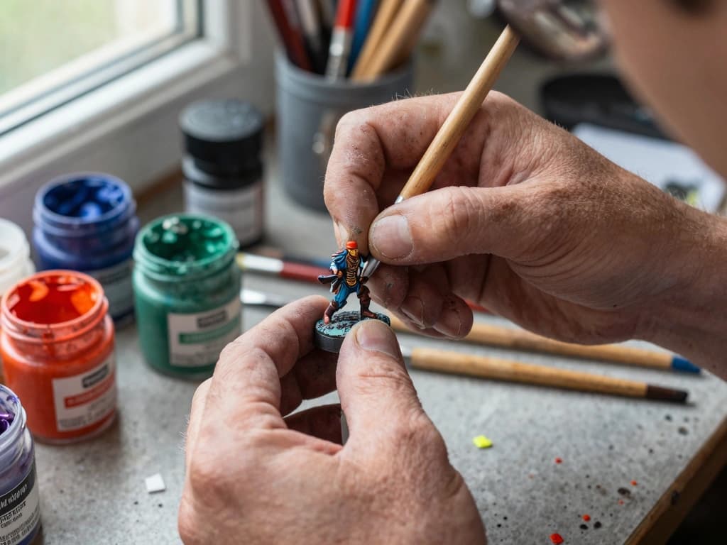 Sourcing Materials for Miniature Wargaming Painting Success - detail