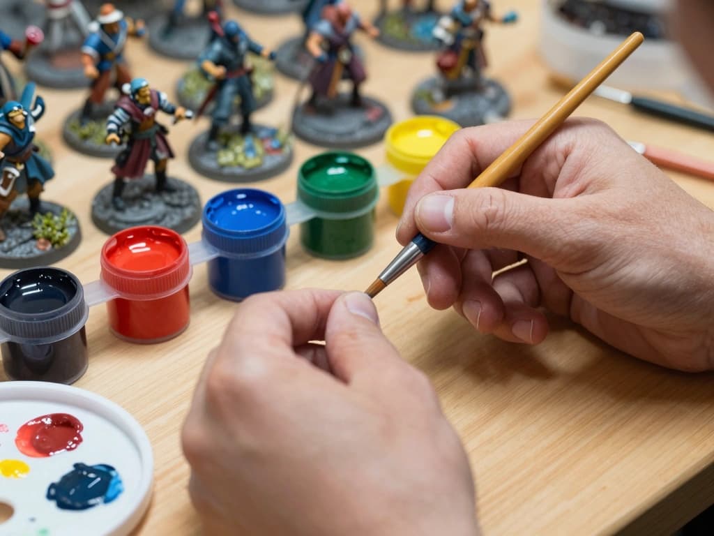 Sourcing Materials for Miniature Wargaming Painting Techniques - detail